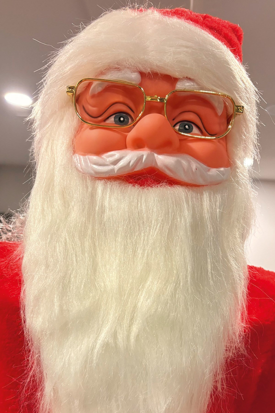 Waldern Yılbaşı 120cm Hareketli Noel Baba Şarkı Söyler Büyük Boy