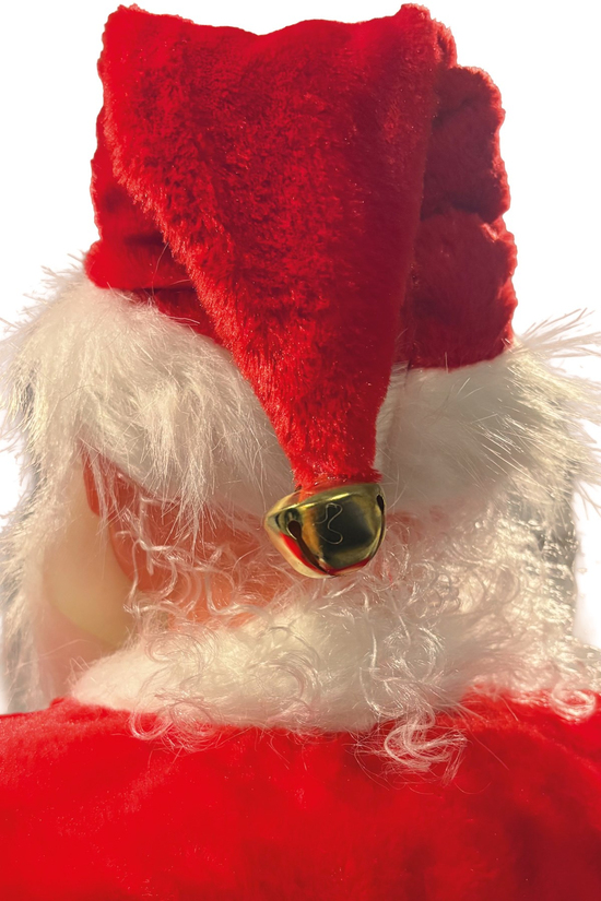 Waldern Yılbaşı 120cm Hareketli Noel Baba Şarkı Söyler Büyük Boy