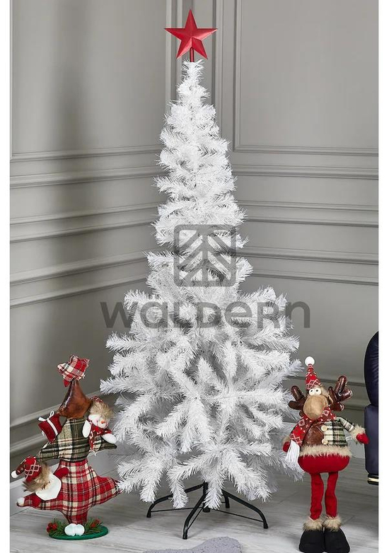 Waldern Yılbaşı Ahşap 3lü Çam Ağacı Süsü 20cm
