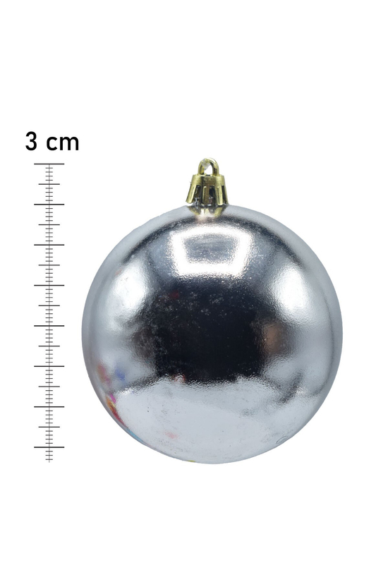 Waldern Yılbaşı Çam Ağacı 12li Cici Top 3cm Yılbaşı Süs
