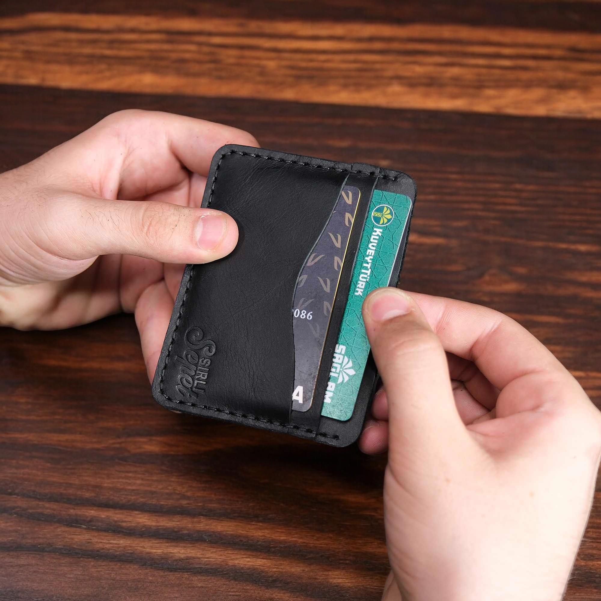 5 Cepli Deri Erkek Kartlık