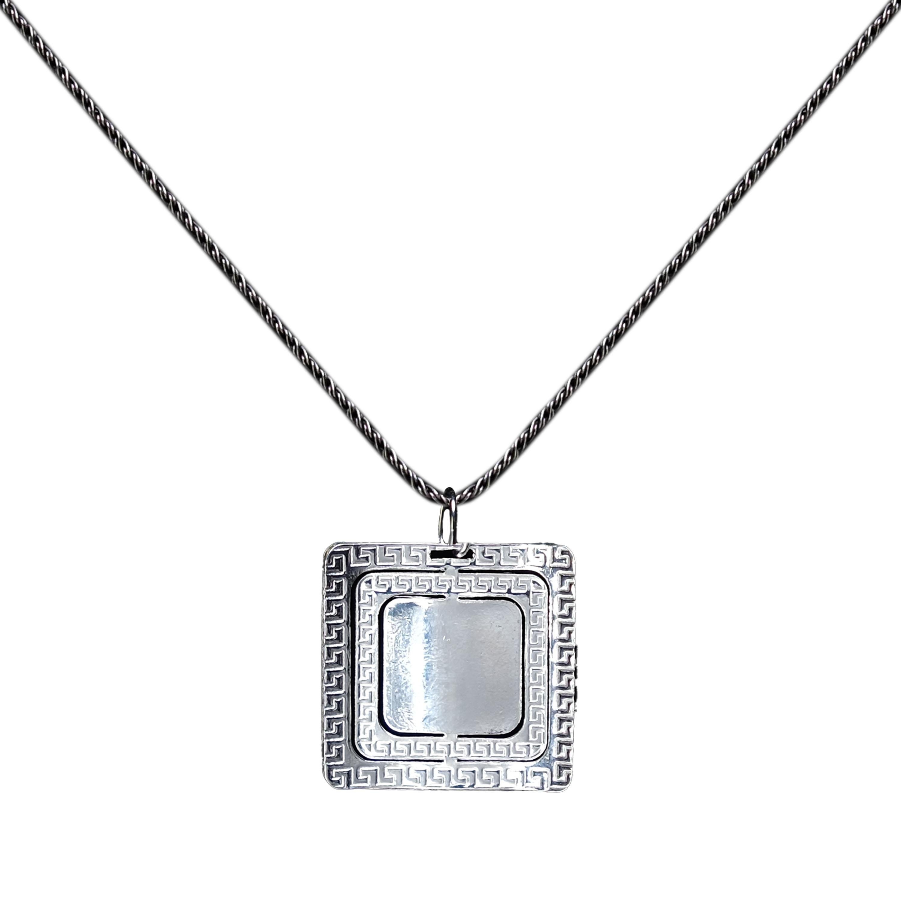 Allah yazılı 925 Ayar Gümüş Kolye