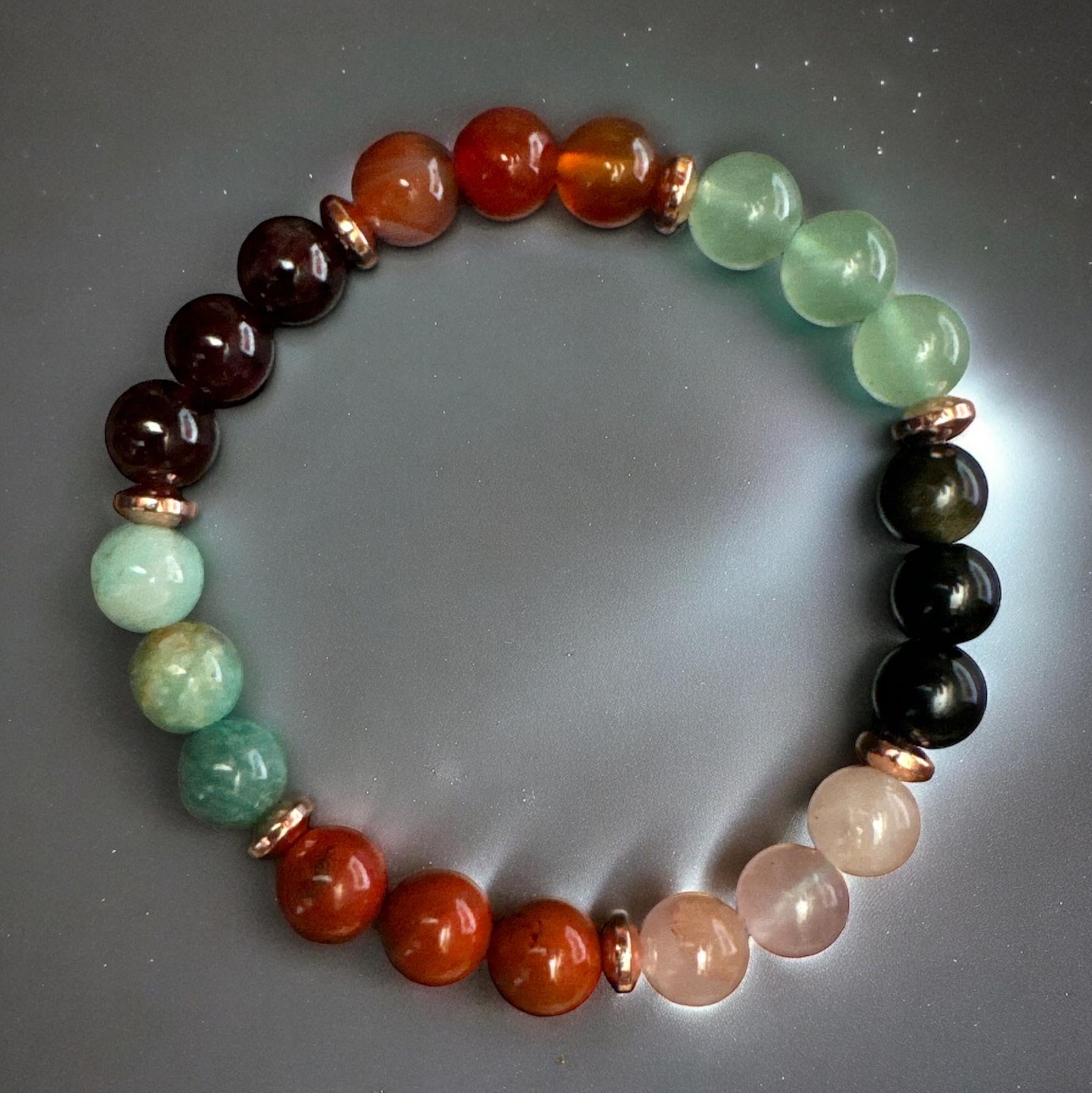 BAŞAK Burcuna Özel Doğal Taş Bileklik