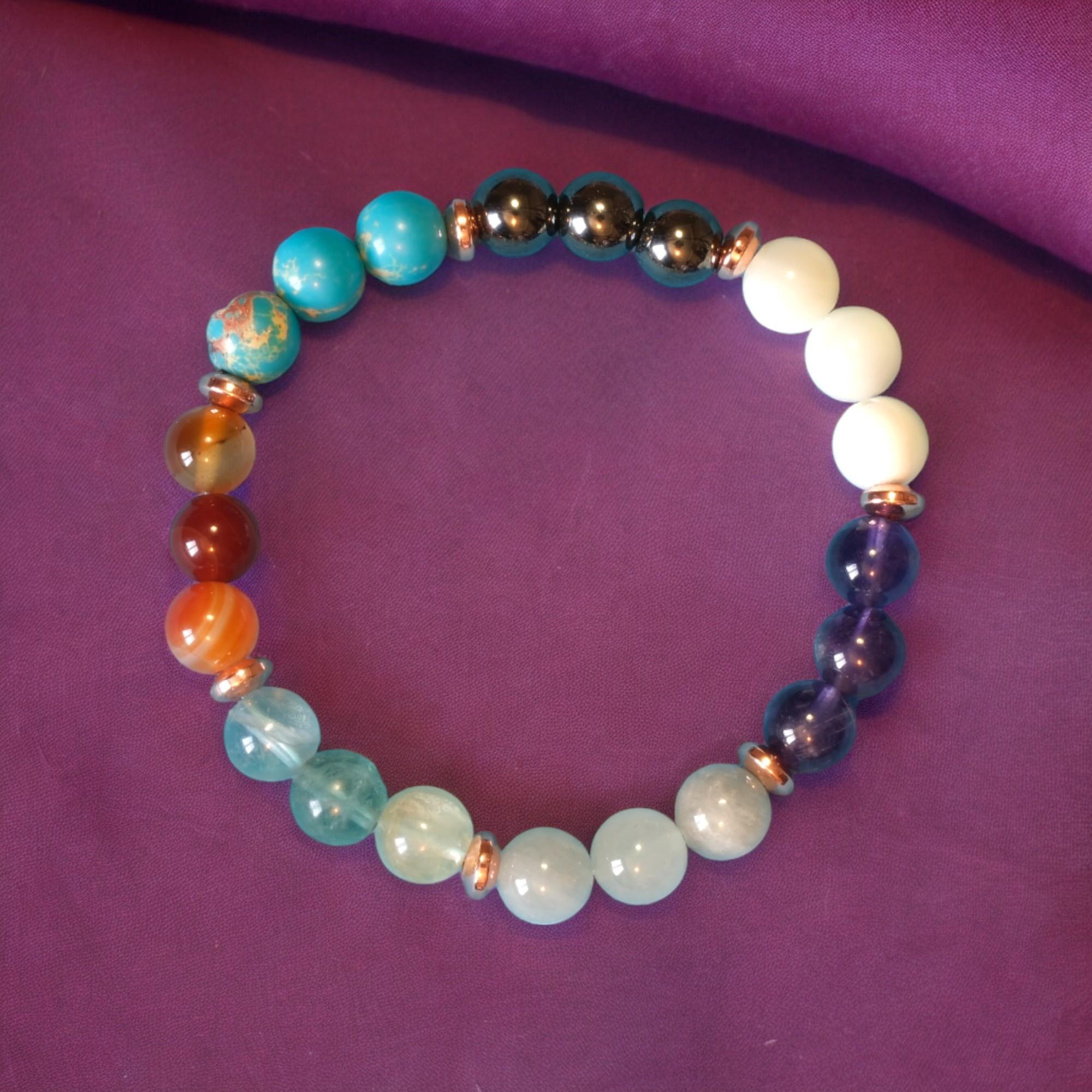 KOVA Burcuna Özel Doğal Taş Bileklik