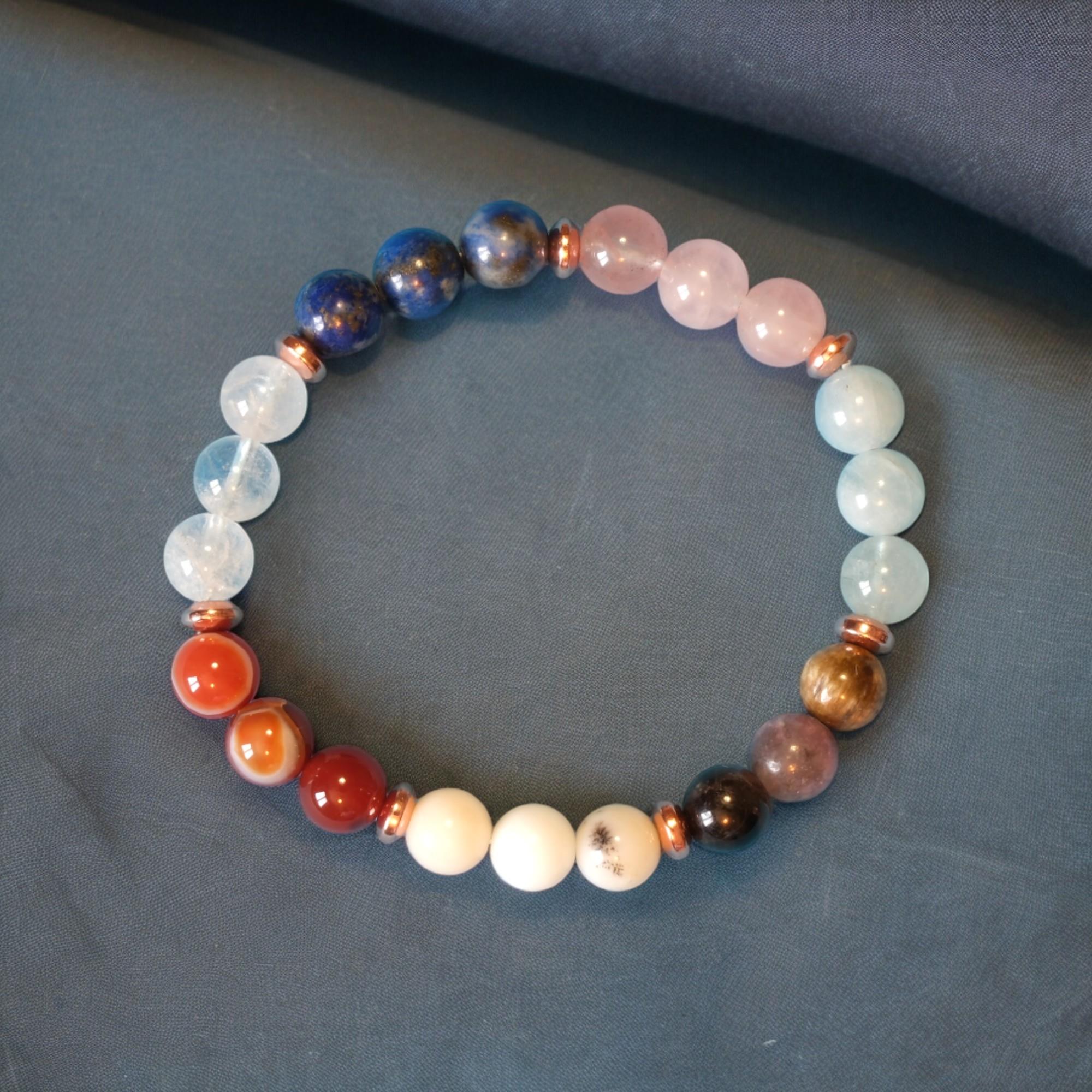 TERAZİ Burcuna Özel Doğal Taş Bileklik