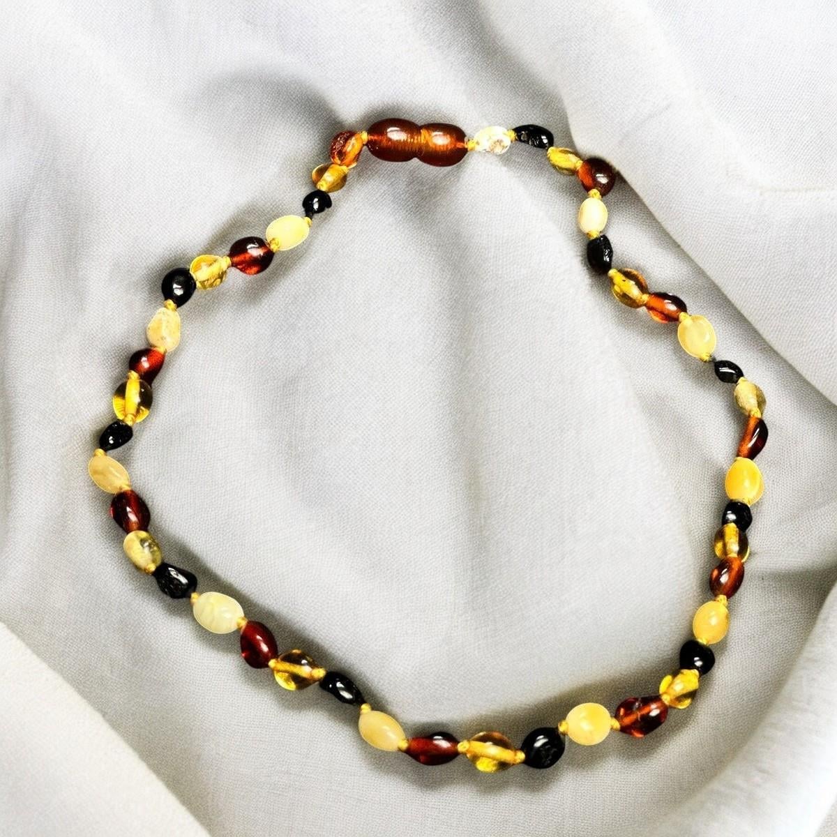 Damla Kehribar Bebek Kolyesi (Asena)