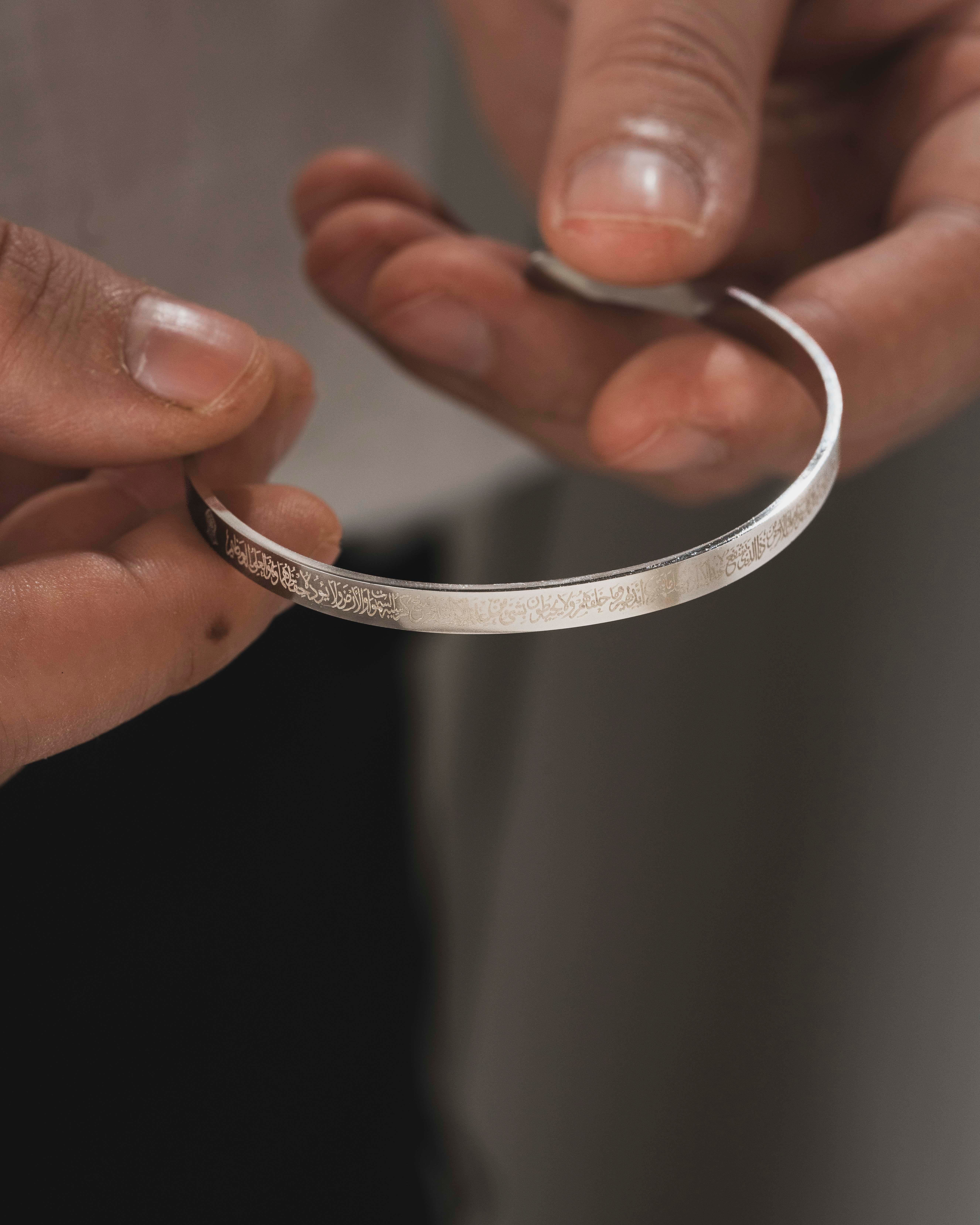 Gümüş Titanyum Kaplama Çelik Kolye Bilezik Seti