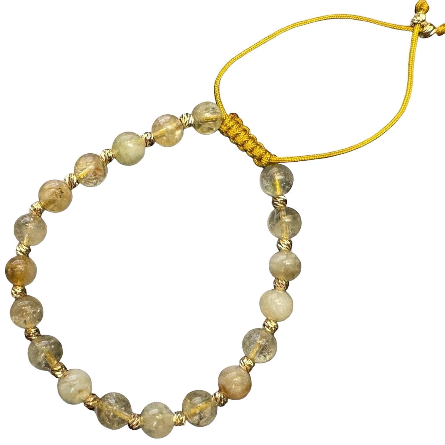 Kadın Sitrin Taşı Bileklik