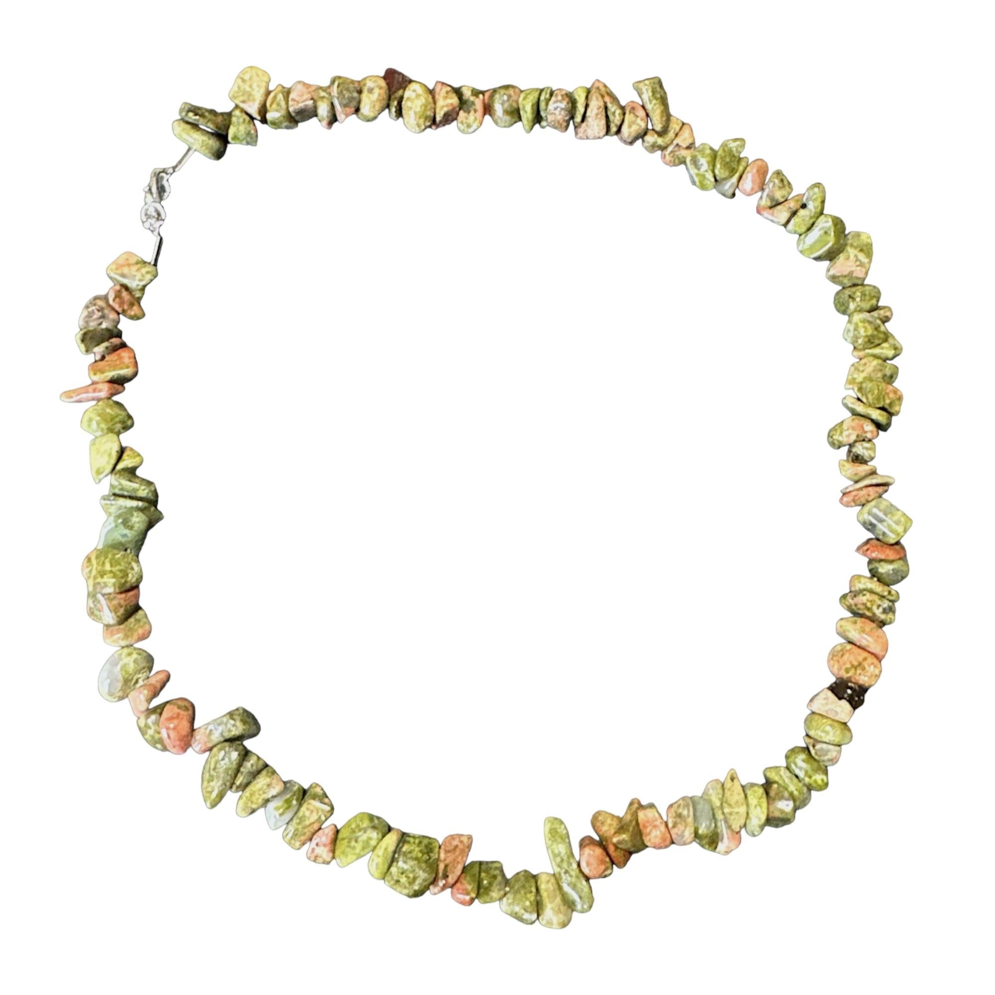 Kırık Seri: Unakit Taşı Kolye