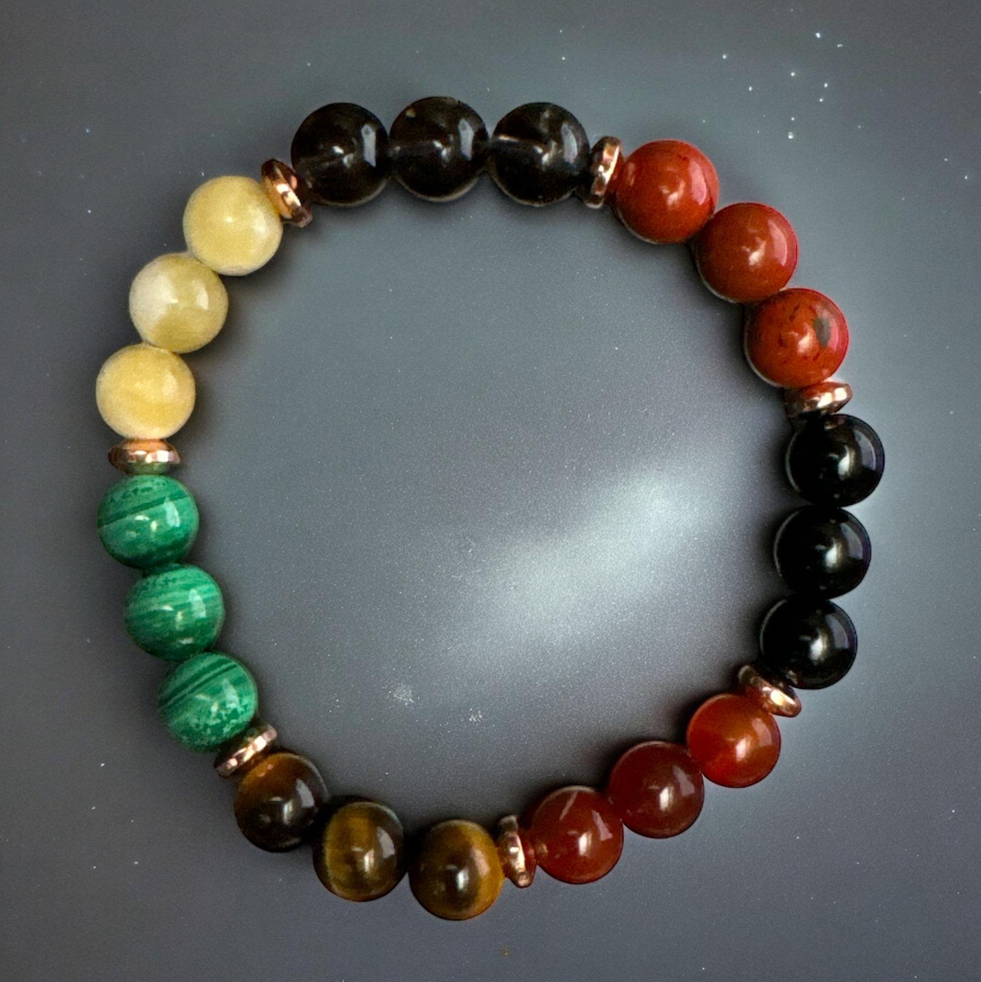 OĞLAK Burcuna Özel Doğal Taş Bileklik