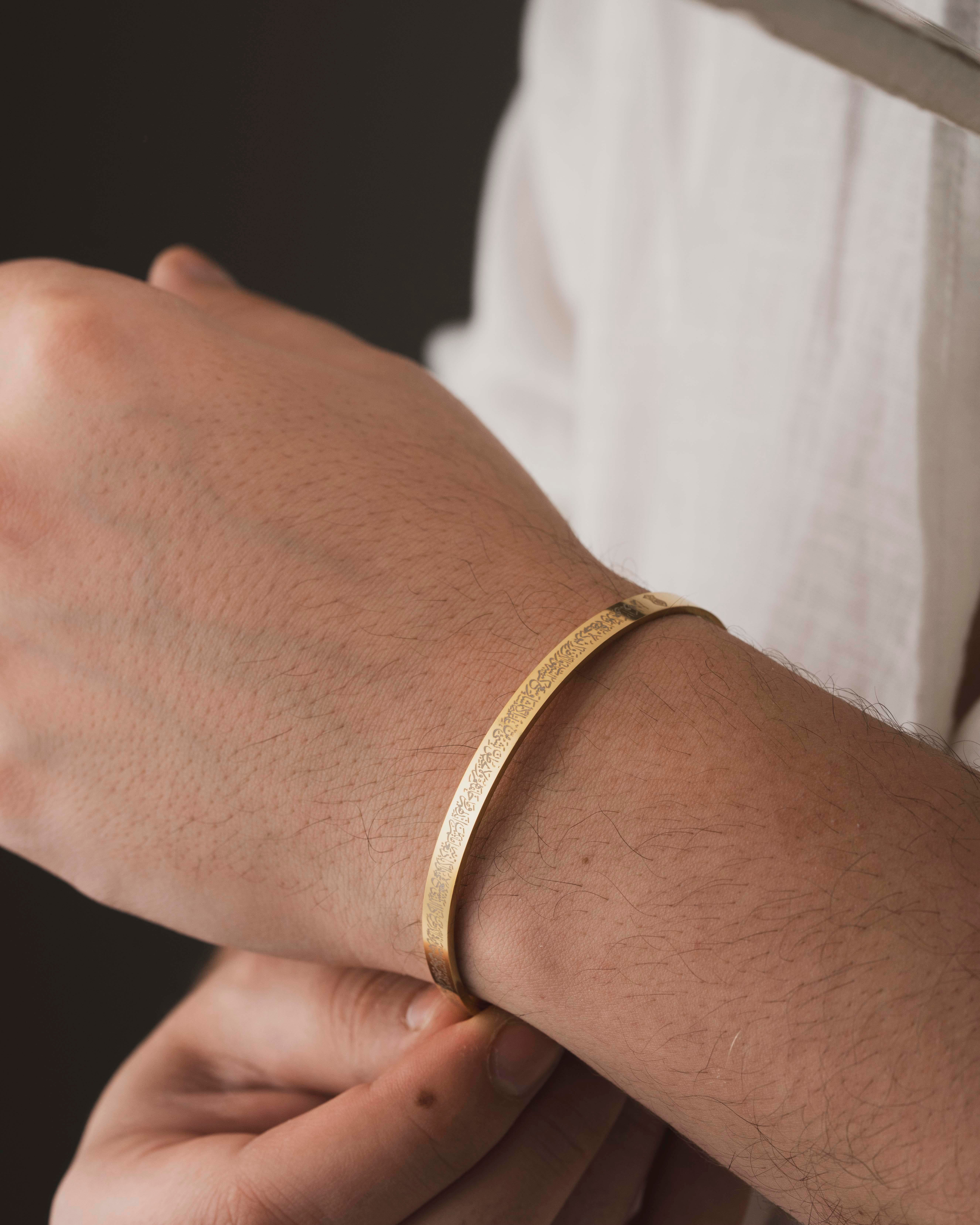 Altın Titanyum Kaplama Çelik Kolye Bilezik Seti