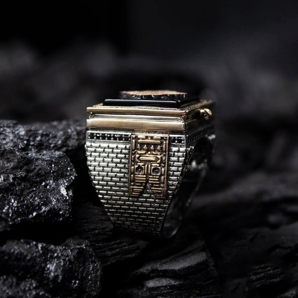 Tarihe Dokunuş Serisi – Hacerül Esved 925 Ayar Gümüş Yüzük