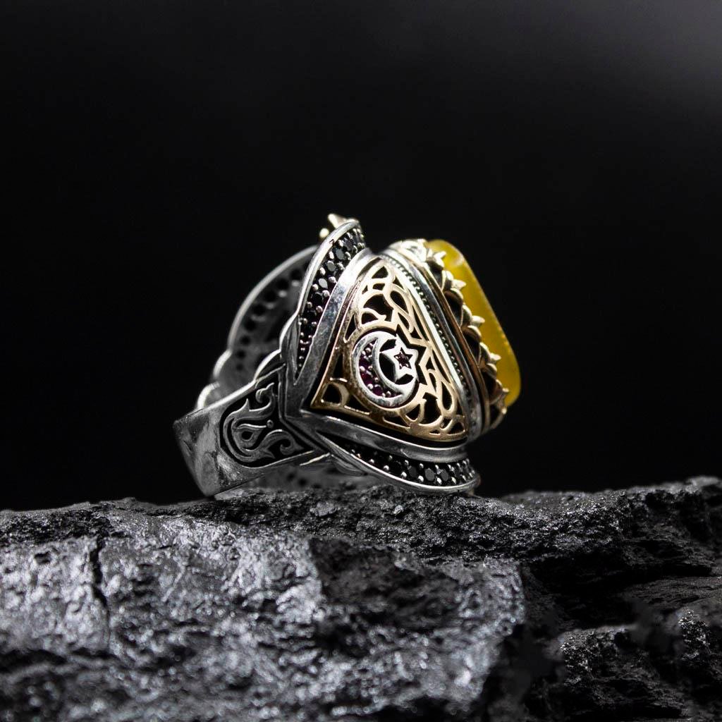 Tarihe Dokunuş Serisi – Hakim-i Zırh 925 Ayar Gümüş Yüzük