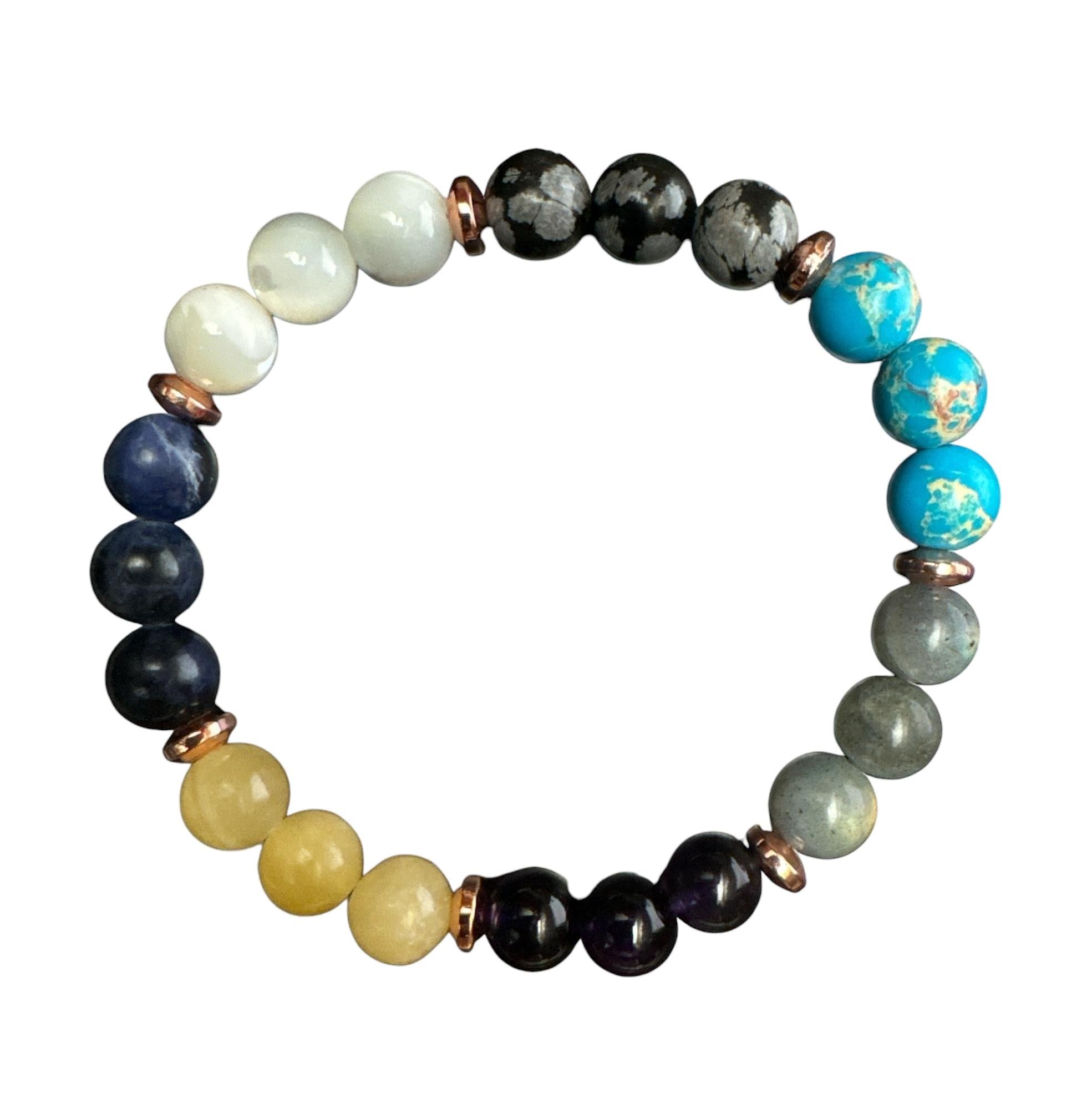 YAY Burcuna Özel Doğal Taş Bileklik