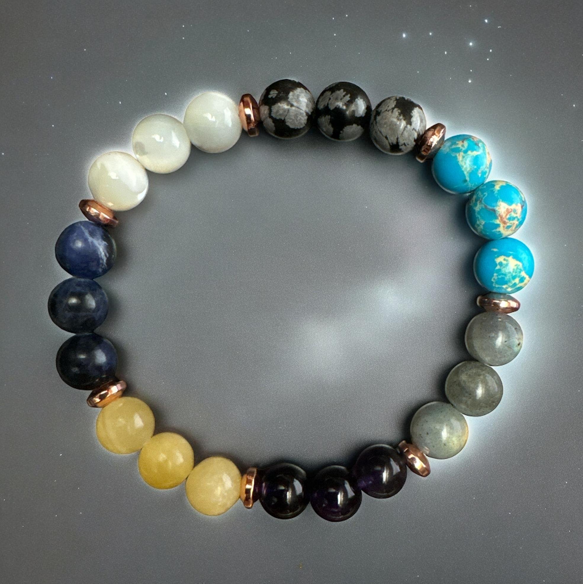 YAY Burcuna Özel Doğal Taş Bileklik