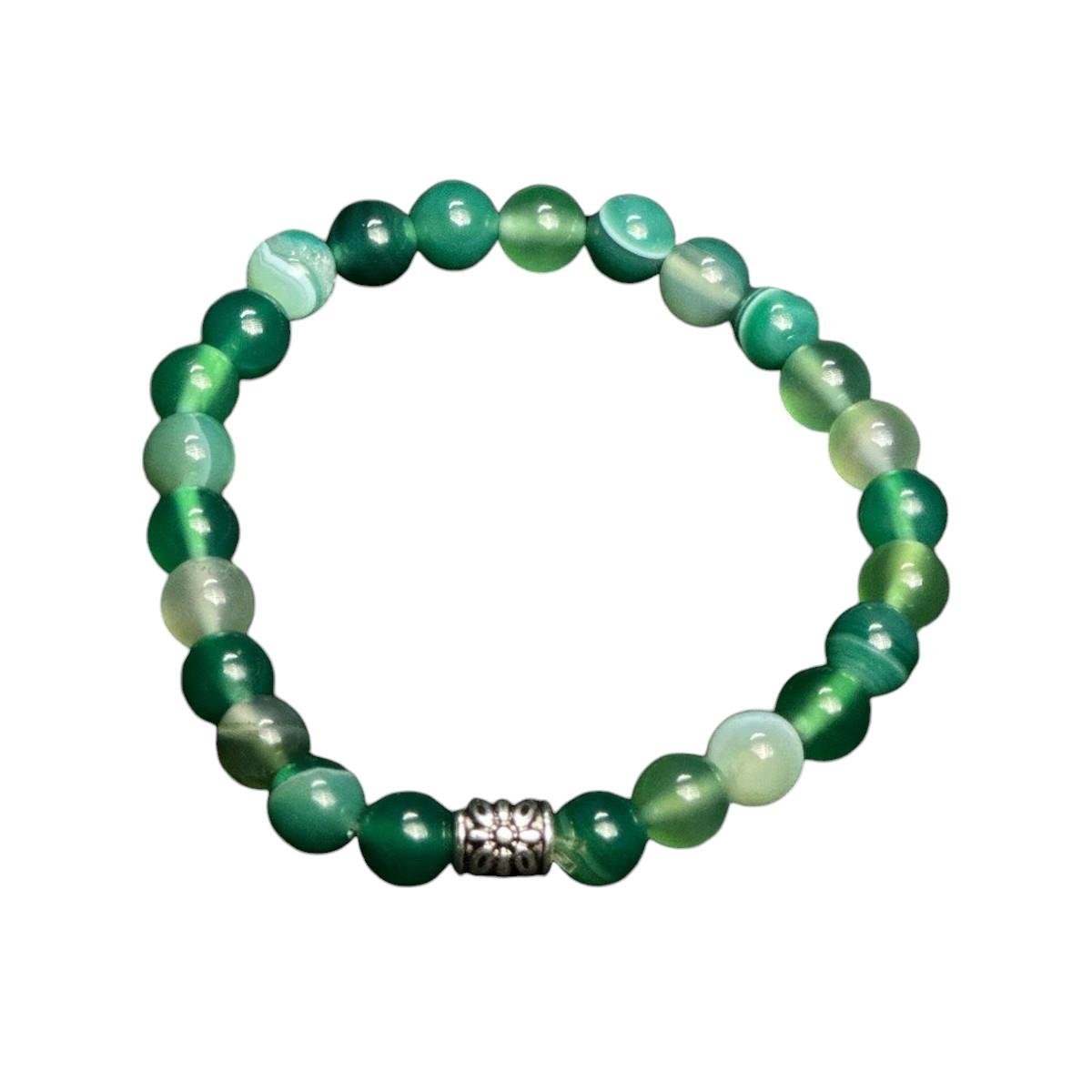 Yeşil Akik Taşı Bileklik