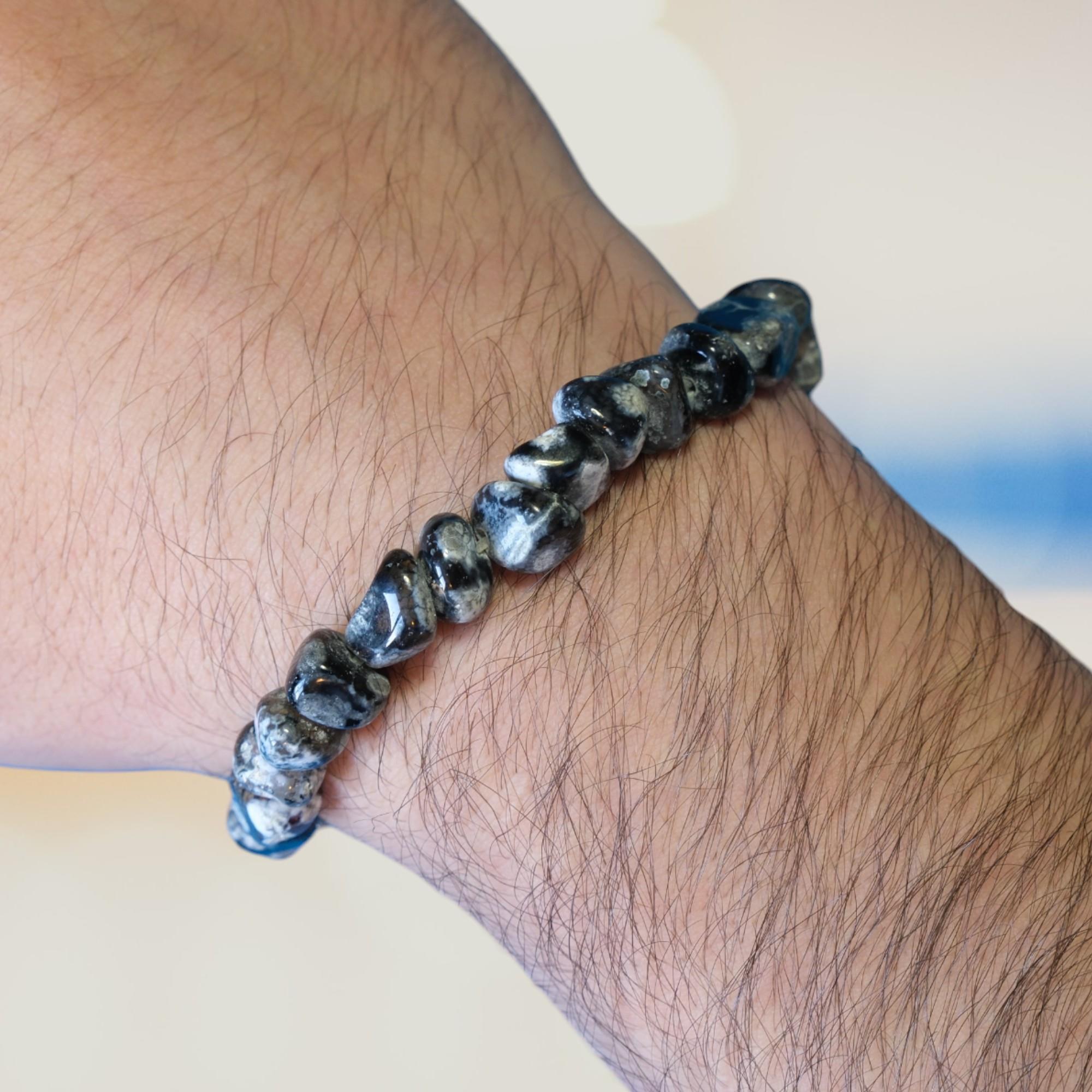 Akik Bileklik Ve Para Tutma Aparatlı Deri Kartlık Erkek Set 