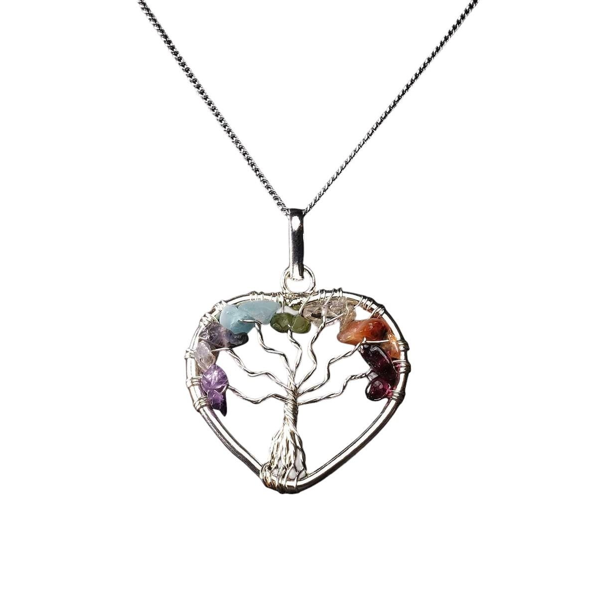 Cez Serisi; 7 Çakra Hayat Ağacı Kolye
