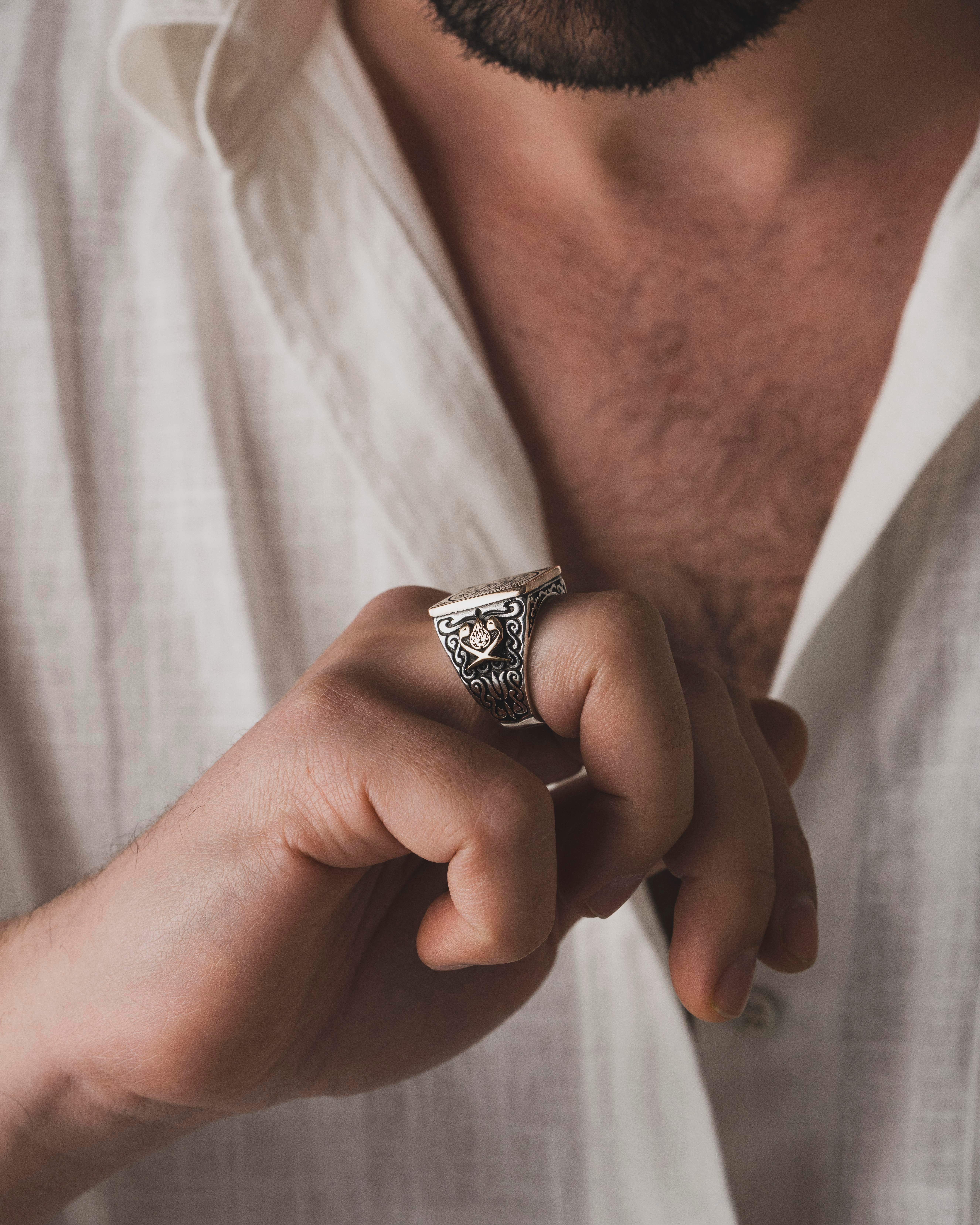 Süleyman'ın Mührü – Tuğra Nizamı | 925 Ayar Gümüş Yüzük