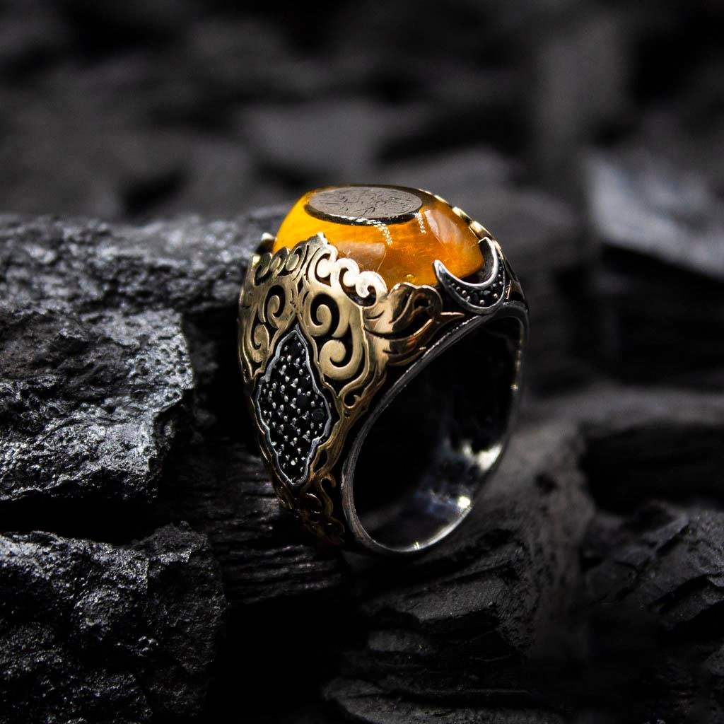 Tarihe Dokunuş Serisi – Bahra 925 Ayar Gümüş Yüzük