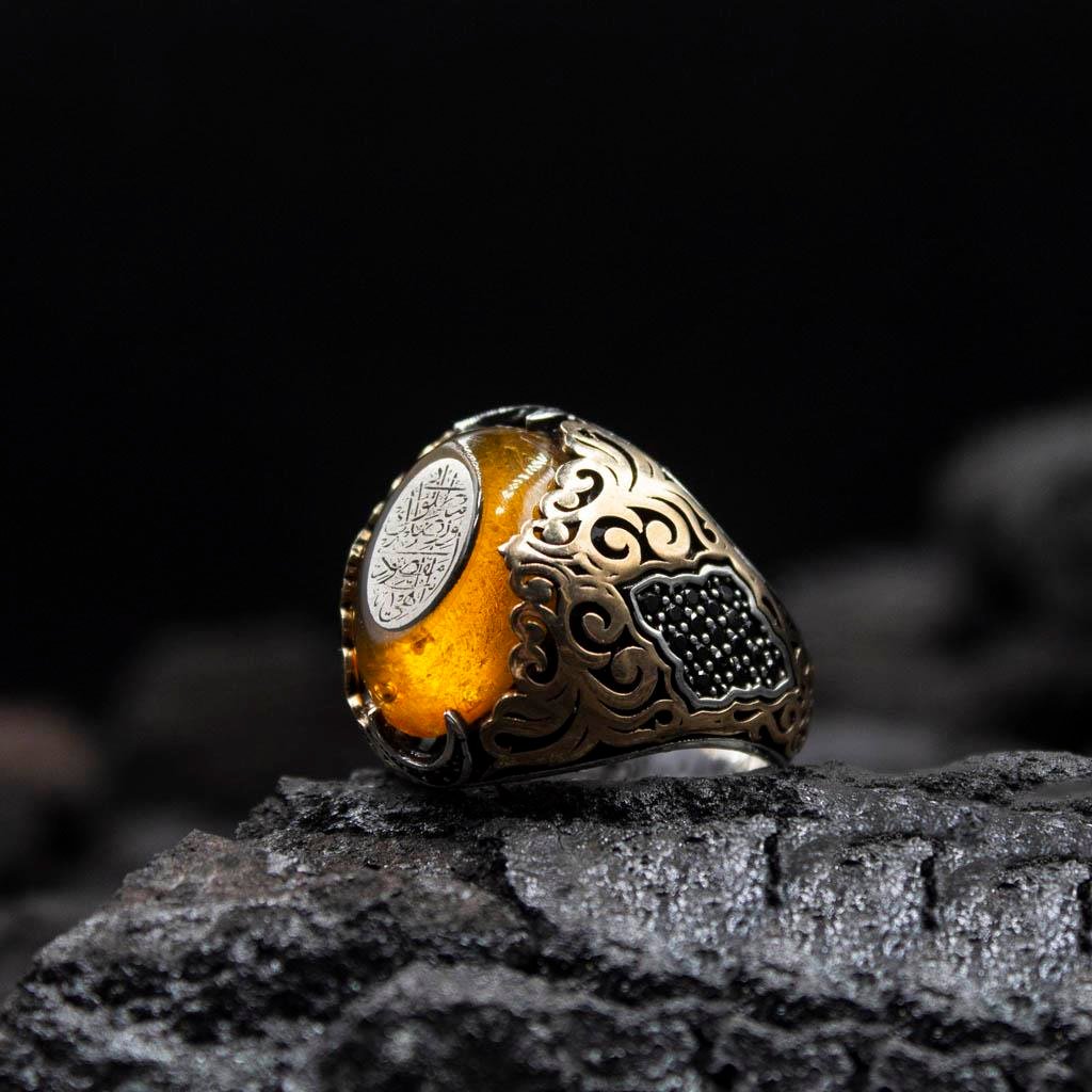 Tarihe Dokunuş Serisi – Bahra 925 Ayar Gümüş Yüzük