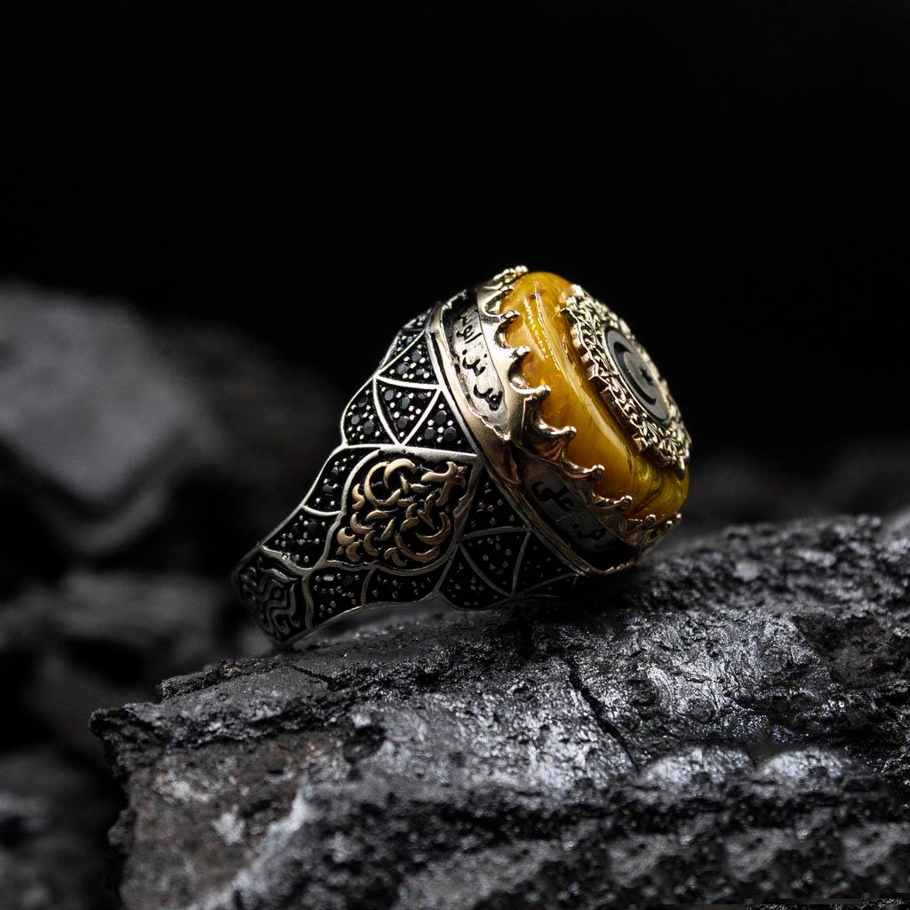 Tarihe Dokunuş Serisi – Hilafet 925 Ayar Gümüş Yüzük