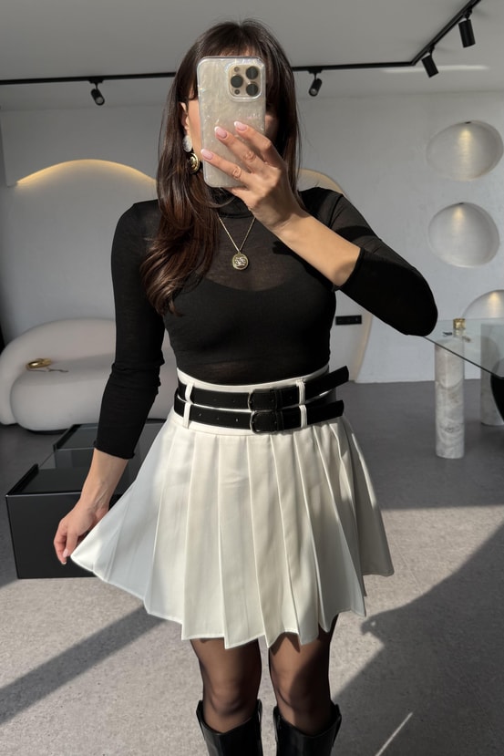 Avril Siyah Transparan Basic Body