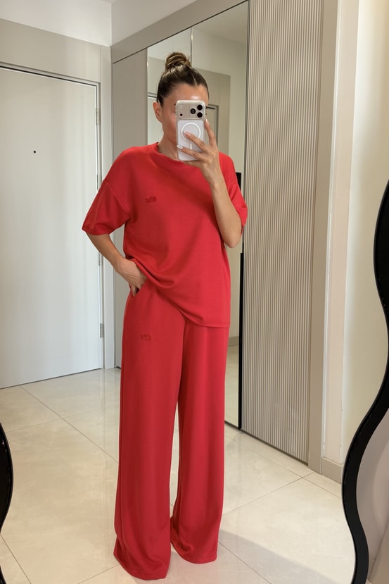Crocod Kırmızı Marka Model Modal Takım