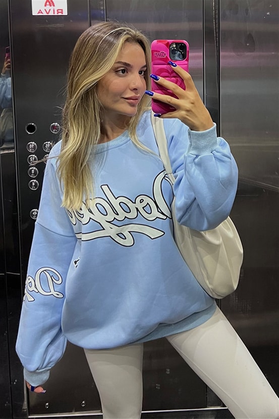 Dodgers bebe mavisi sweat