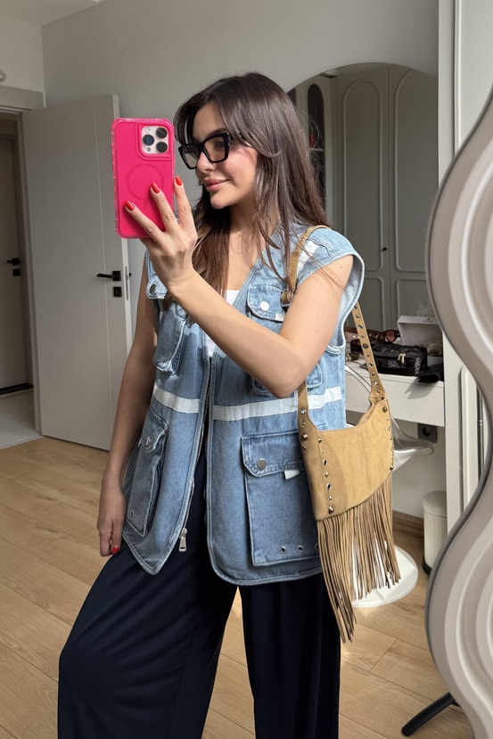 Felecia Denim Yelek