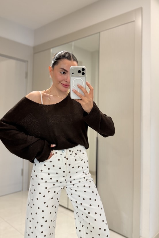 Floransa Kahve Merserize Dilvin Triko