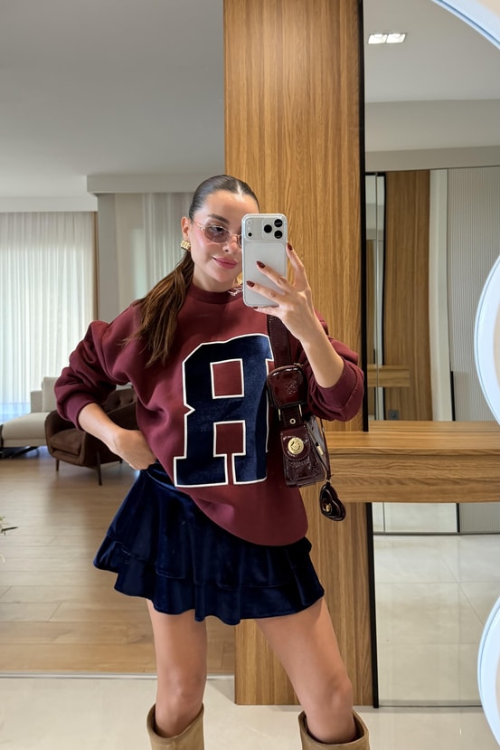 Hype Bordo Sweatshirt 