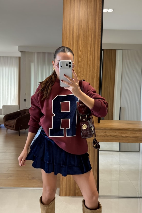Hype Bordo Sweatshirt 