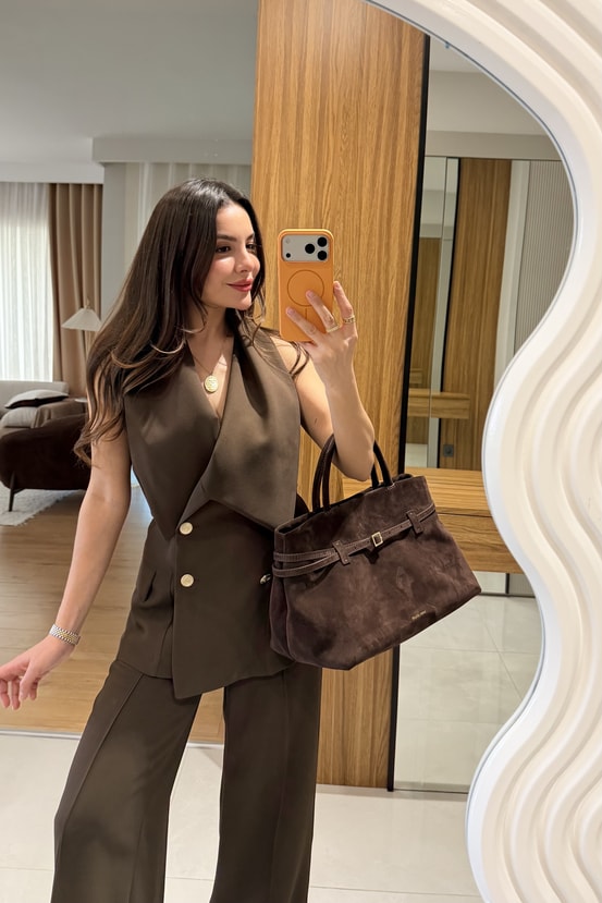 Jasmine Bitter Premium Yelekli Şık Takım