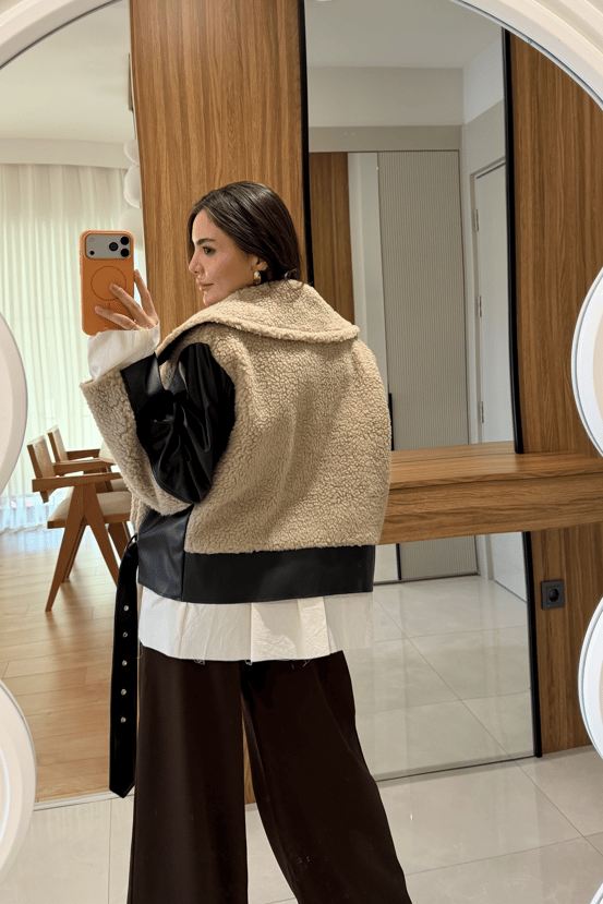 Jinhai Gömlekli Teddy Mont