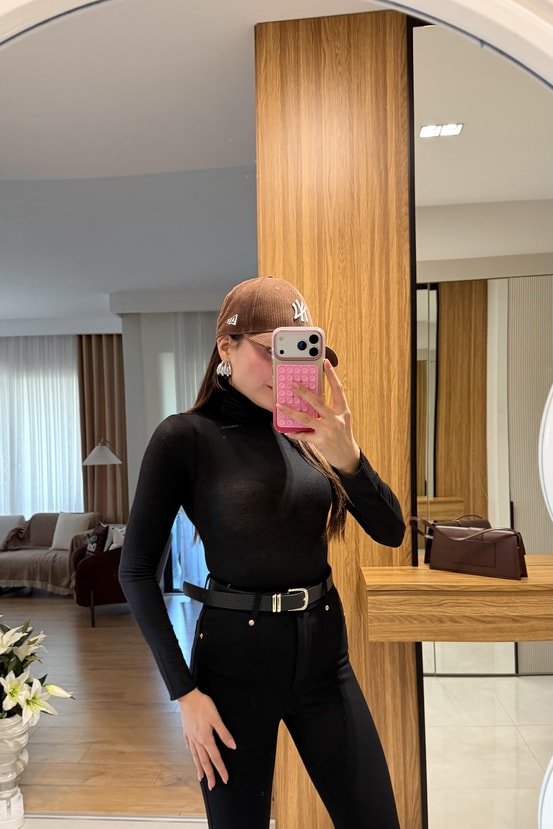 Khalifa Siyah %100 Kaşmir Dilvin Body