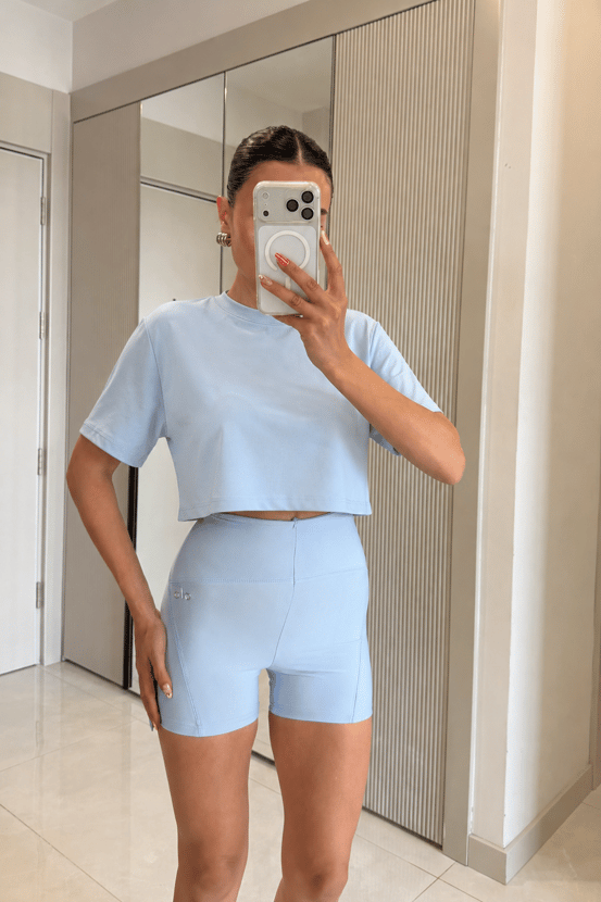 Ola Mavi Marka Model Spor Tshirt