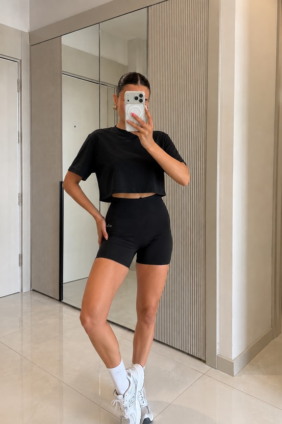 Ola Siyah Marka Model Spor Tshirt