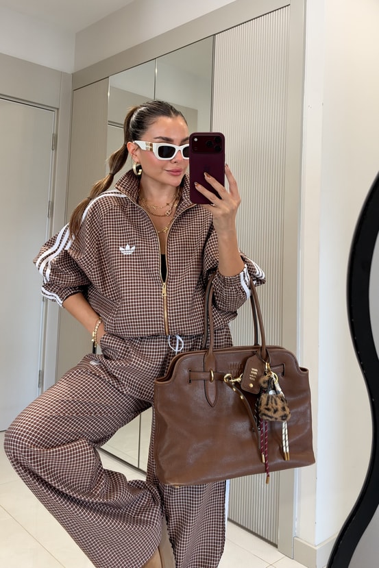 Oliwia Camel Şerit Detaylı Marka Model Takım
