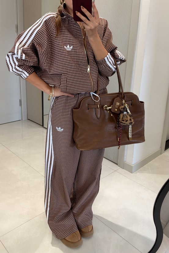 Oliwia Camel Şerit Detaylı Marka Model Takım