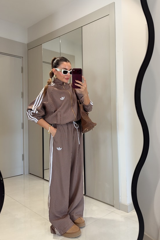 Oliwia Camel Şerit Detaylı Marka Model Takım