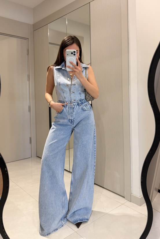 Sores Lightblue Premium Denim Takım