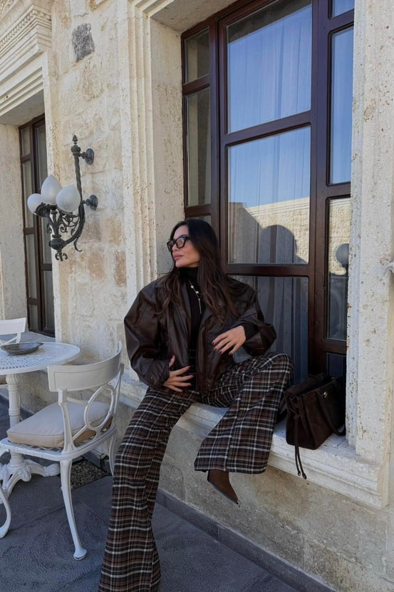 Terazza Ekose Pantolon