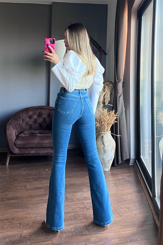 Utica midblue ispanyol jean