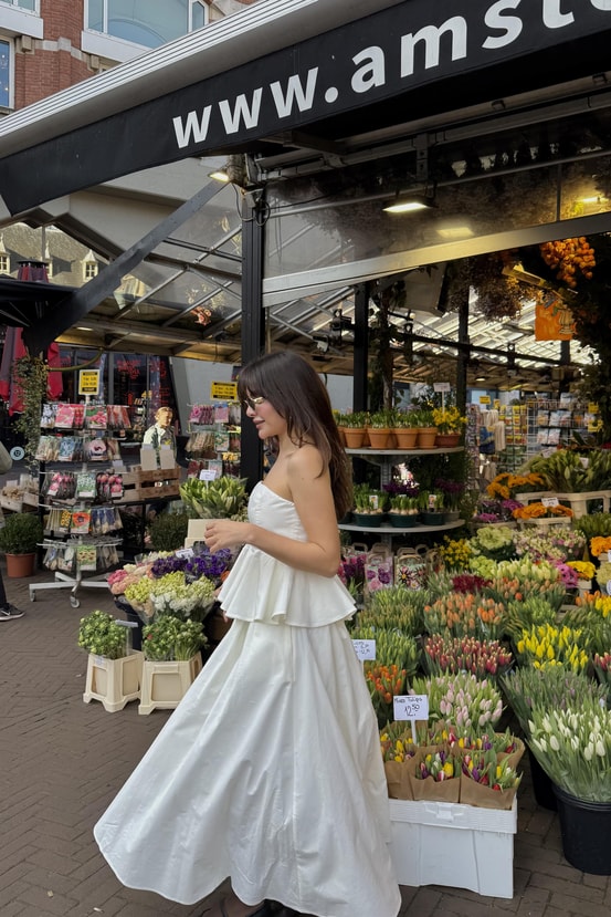 Wallen Ekru Kloş Etekli Premium Takım