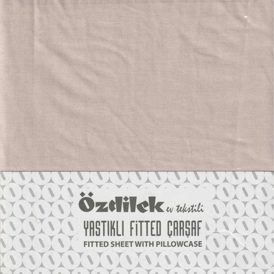 ÖZDİLEK CARSAF FITTED YST. RANFORCE 100*200 S.KAHVE COLOURIST