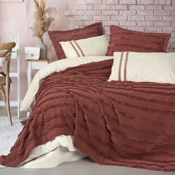 Cotton Box Limi Rolf Tarçın Çift Kişilik Yatak Örtülü Nevresim Takımı