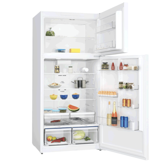 Profilo BD2086WEXN E Enerji Sınıfı 687L 186/86/80  Üstten Donduruculu NoFrost Buzdolabı Beyaz