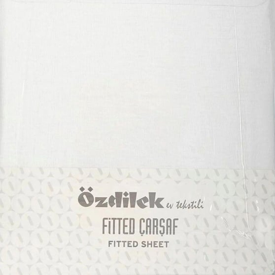 ÖZDİLEK CARSAF FITTED YST. RANFORCE 120*200 BEYAZ COLOURIST