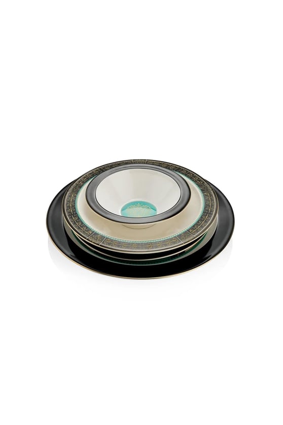 Schafer 1S9017-01001-SIY02 Tılsım Dreamy Yemek Takımı 60 Parça-Siyah